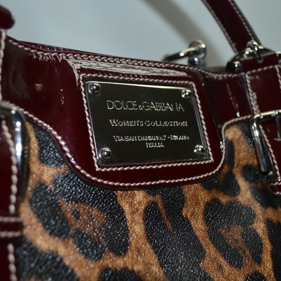 SOLD🚫🚫Dolce&Gabbana Miss Easy Way Cheetah Tote - Picture 6 of 8